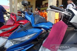 Tujuh jaringan curanmor Sumatera Utara diringkus