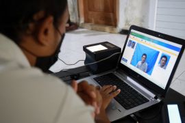 Dispendukcapil Kota Kediri lakukan "home visit" perekaman KTP-el