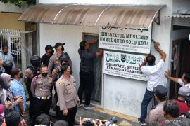 Polda Metro geledah kantor pusat Khilafatul Muslimin