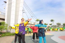 GOW Kediri senam bersama ajak terapkan gaya hidup sehat