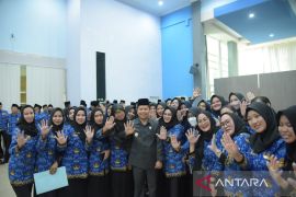 95 PPPK non-guru lulus seleksi 2021 terima SK Bupati Sambas