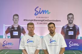 Pasangan Denmark sebut stok talenta ganda putra Indonesia "gila"