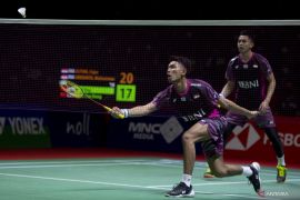 Indonesia mainkan tiga nomor di partai final Singapore Open 2022 siang ini