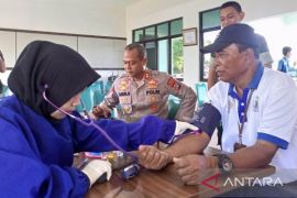 PT Timah-Korem 045 Garuda Jaya  gelar donor darah di Bangka Barat