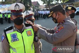 Polres Tanah Laut gelar Apel Pasukan Patuh Intan 2022