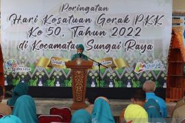 TP PKK Kubu Raya fokus bina kader memaknai peringatan Hari Kesatuan Gerak ke-50