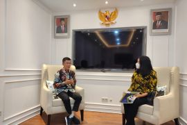 Diskominfo Kepri temui staf khusus Menkominfo RI gesa pembangunan BTS