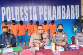 Anggota geng motor pelaku pengeroyokan di Pekanbaru ditangkap, banyak masih di bawah umur
