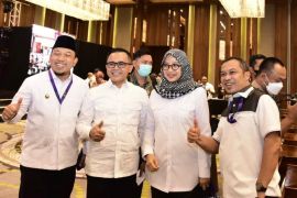 Wabup Bengkalis hadiri Rakernas APKADI, ingin OPD beli produk UMKM