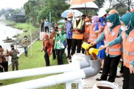 TP PKK Sumut peringati hari Lingkungan Hidup Sedunia dengan aksi bersih sungai