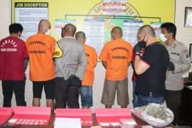 Polres Tanah Karo tangkap pengedar sabu dan ganja