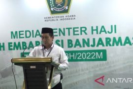 Kloter terakhir Embarkasi Banjarmasin sisakan satu calhaj batal berangkat