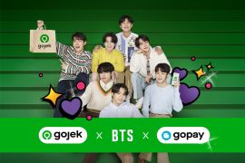 Kolaborasi dengan grup K-Pop BTS, Gojek hadirkan beragam promo dan hadiah