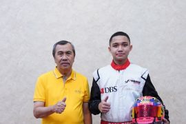 Ikuti Kejuaraan Dunia di Italia, Rafa temui Gubri Syamsuar