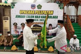 Bupati lepas 161 calon haji Kolaka
