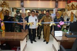 Pj. wali kota resmikan gerai Taspen dan Asabri di MPP Tebing Tinggi