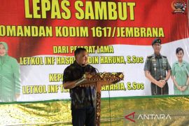 Bupati Jembrana hadiri pisah sambut Komandan Kodim