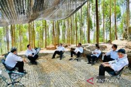 Dijadwalkan hari ini Presiden Jokowi tinjau sejumlah proyek di IKN Nusantara