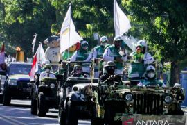 Pemkab Situbondo lepas kirab obor api Porprov menuju Lumajang