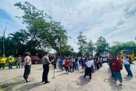 Target juara umum, 68 karateka Bengkalis ikuti Kejurprov Riau