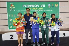 Porprov Jatim 2022: Kota Kediri sudah kumpulkan 20 medali emas