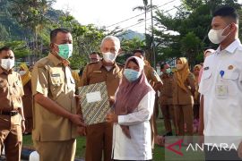 64 orang tenaga kependidikan Pessel terima SK