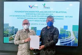 Waskita Sriwijaya Tol-SMI teken pinjaman investasi Rp2,9 triliun