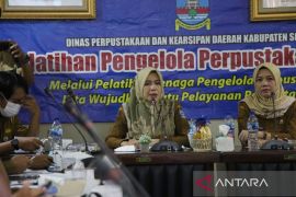 Tingkatkan Pengetahuan, DPKD Kabupaten Serang Latih Pengelola Perpustakaan Desa