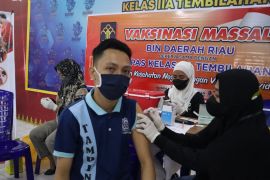 Lapas Tembilahan gesa 100 persen vaksin booster bagi napi
