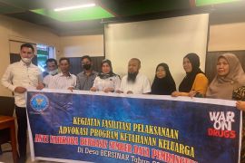 BNN Langkat lakukan kegiatan masyarakat calon Desa Bersinar