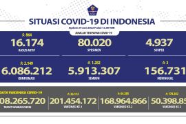 Penerima dosis ketiga vaksin COVID-19 naik menjadi 50,4 juta orang