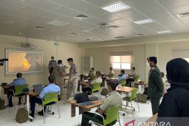 Menhan Prabowo Subianto kunjungi Zayed Military University di Abu Dhabi