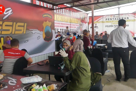 Hari Bhayangkara, Polres Temanggung salurkan 1.253 vaksin