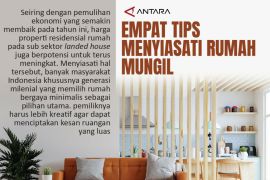 EMPAT TIPS MENYIASATI RUMAH MUNGIL