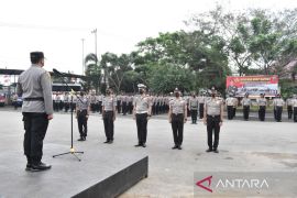 43 personil Polres Tanah Laut naik pangkat