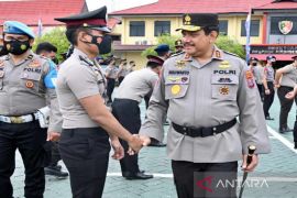 595 personel Polda Kalsel naik pangkat di momen Hari Bhayangkara