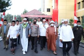 Polda Sumut gelar doa bersama lintas agama