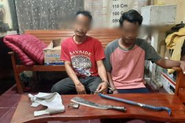 Polsek Tanjung Pura tangkap maling uang Rp 20 Juta