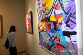 "Titik Balik" awali pameran seni rupa di Borobudur setelah vakum karena COVID-19
