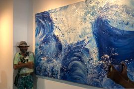 6-24 Juli, Seniman Amerika adakan pameran lukisan "pesona bumi pertiwi" di Bali