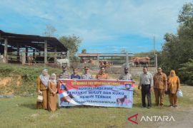 Pemkot bersama Polres menitoring hewan ternak antisipasi PMK