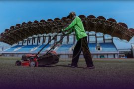 Stadion markas Persita disiapkan jelang Liga 1