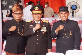 Sekjen Kemenkumham dan Kakanwil Jateng hadiri Upacara HUT Bhayangkara