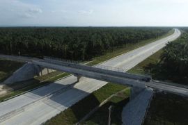 Hutama Karya menyelesaikan 31 km ruas Tol Pekanbaru-Bangkinang Riau