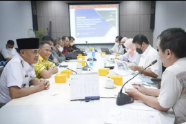 Pj Bupati Tebo bahas pembuatan sanitasi dengan Dirjen Cipta Karya
