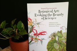 Karya seni flora Indonesia dipamertkan