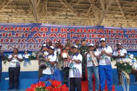 Derek Hegemur buka Porkab II Kabupaten Jayapura 2022