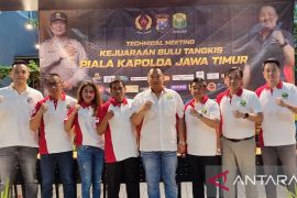 Sebanyak 180 klub ikuti kejuaraan bulu tangkis "Piala Kapolda Jawa Timur 2022"