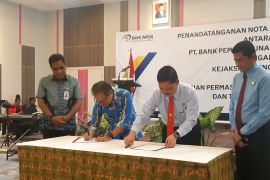 Bank Papua dan Kejaksaan Tinggi teken MoU tentang penegakan hukum