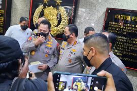 Polri bentuk tim gabungan ungkap kasus penembakan antar-anggota di rumah Kadiv Propam